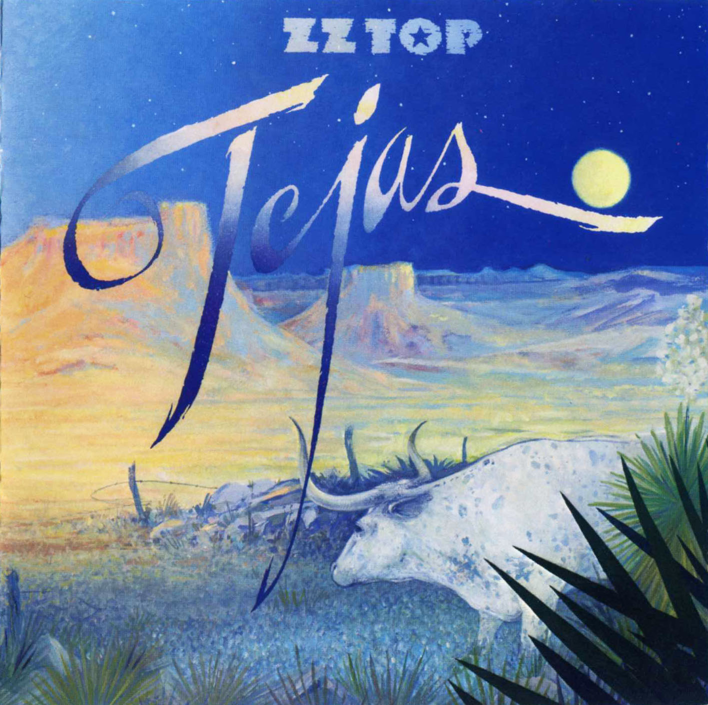 ZZ Top  Tejas : Front JPN
